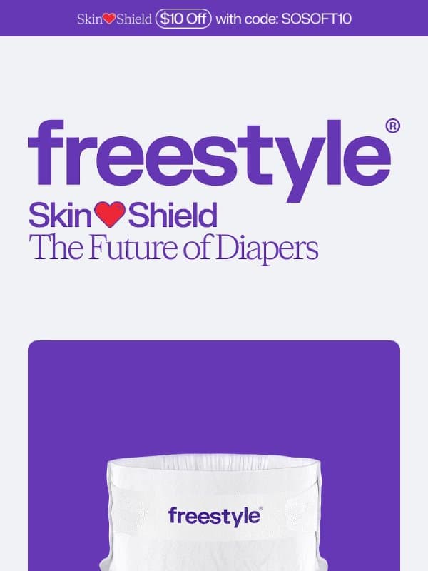 Your baby is perfect. email from Freestyle