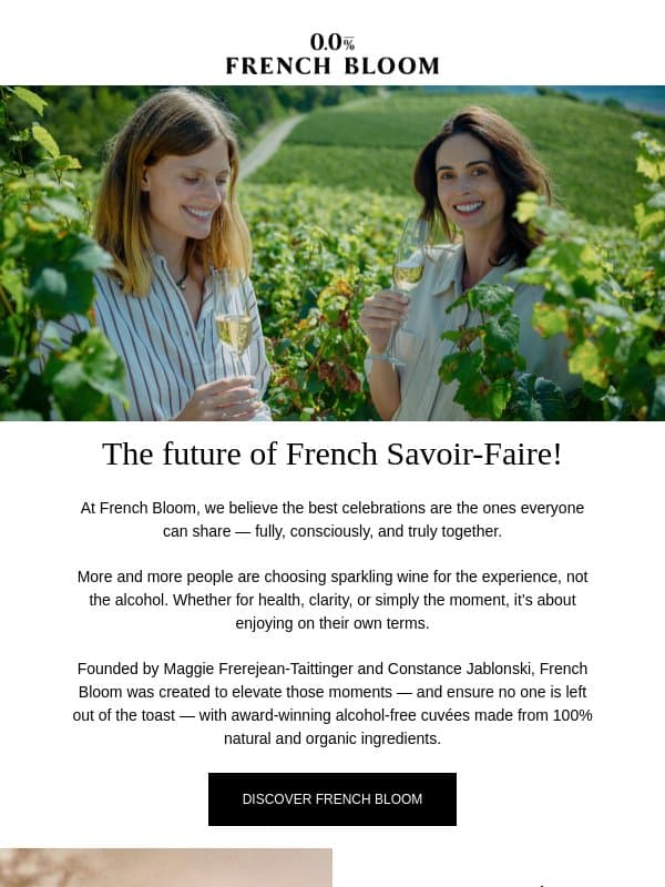 The future of French Savoir-Faire! email from French Bloom