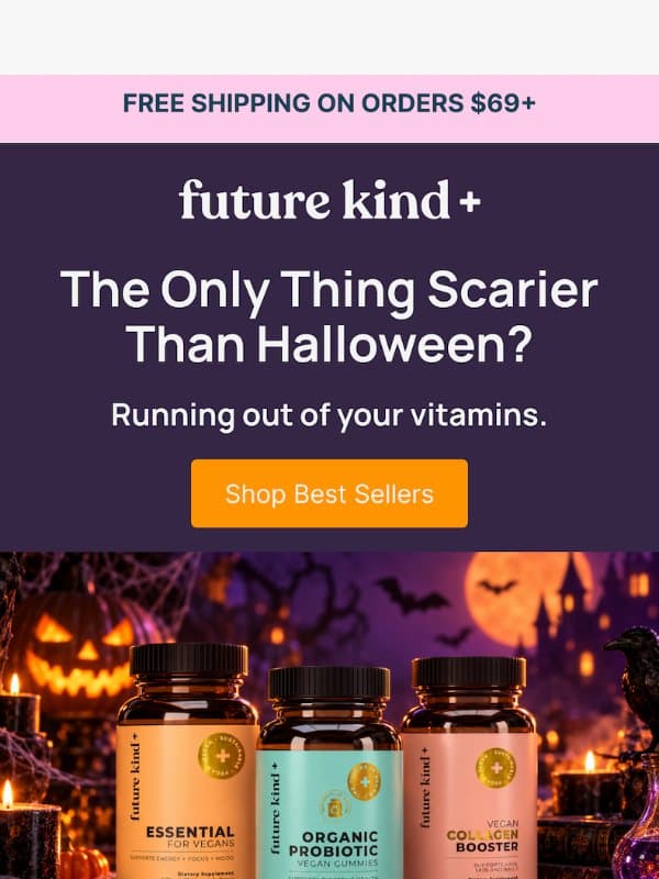 The Scariest Thing This Halloween? 👻 email from Future Kind