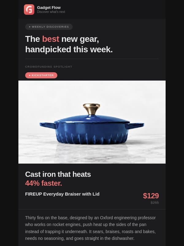 6 finds worth your weekend email from GadgetFlow