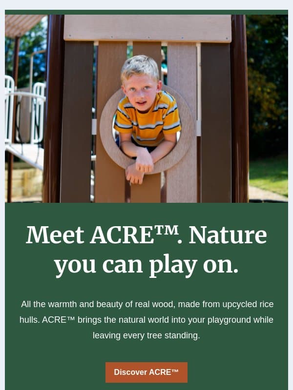Meet ACRE™: Nature you can play on 🌱 email from GameTime