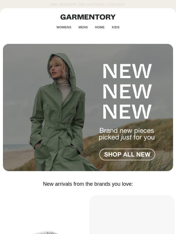 All new arrivals - Saachi, Clare V., Saachi and more email from Garmentory