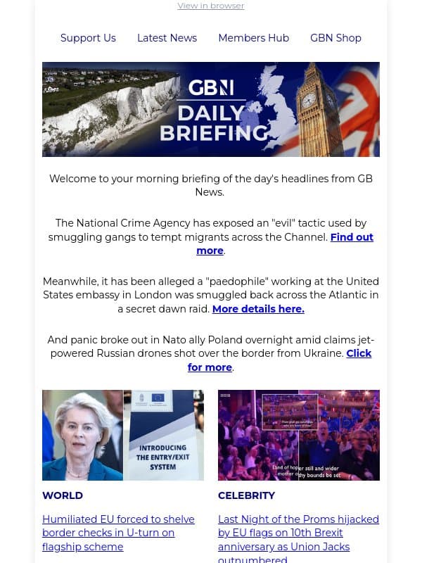 Britain's FBI exposes 'evil' tactic used by smuggling gangs to traffic migrants across Channel email from GB News