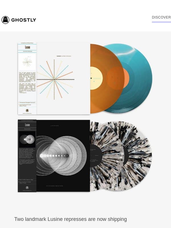 Discover Ghostly 08.28.26: A Certain Sensorimotor email from Ghostly International