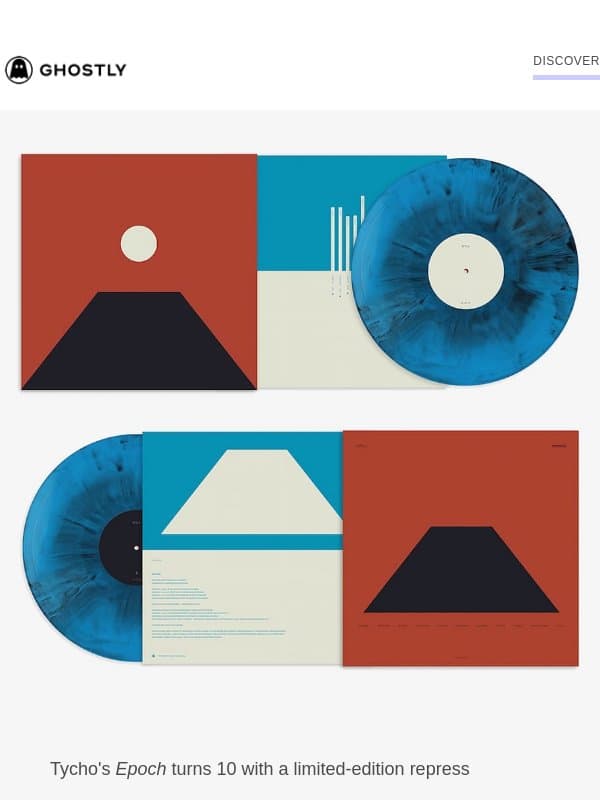 Discover Ghostly 02.17.26: Vinyl update, Epoch turns 10, TOPS, more email from Ghostly International