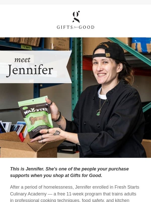 Empower Lives: Meet the Heart of Our Mission 💝 email from Gifts for Good