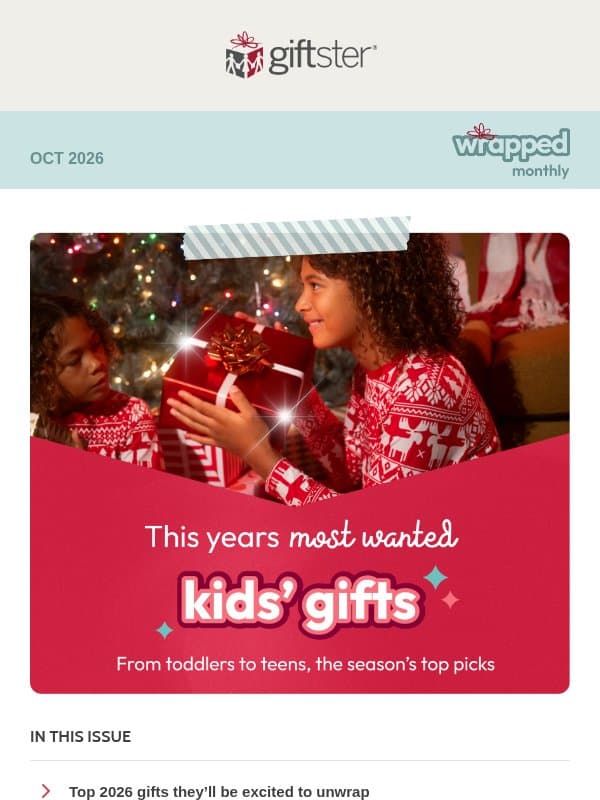 We’re spilling the holiday secrets 👀 email from Giftster
