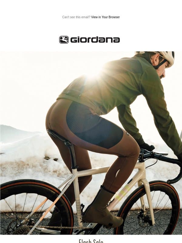 Flash Sale ⚡ Tights and Knickers email from Giordana