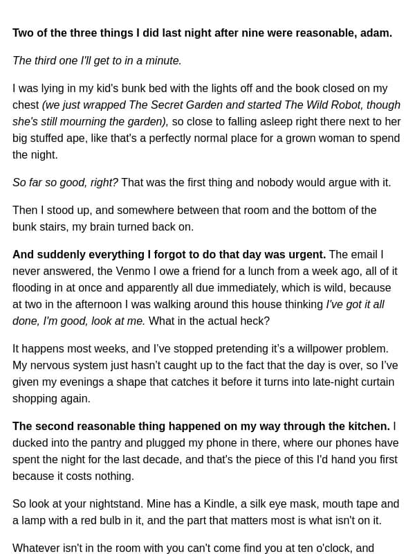Instagram thinks it's perimenopause email from Goal Digger Podcast (Jenna Kutcher)