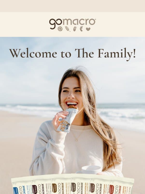 Thank You for Subscribing! email from GoMacro