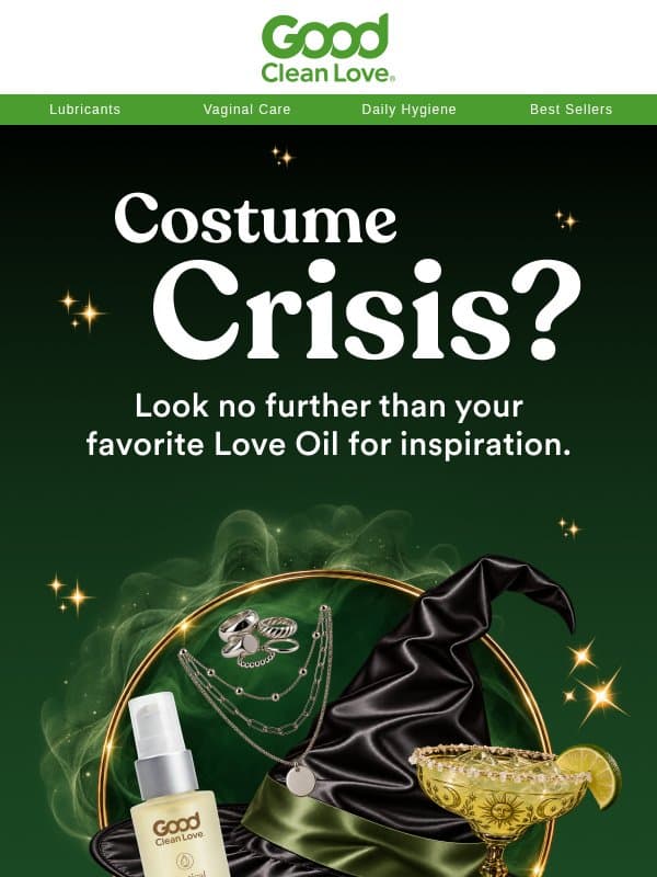 Ready for Halloween? email from Good Clean Love