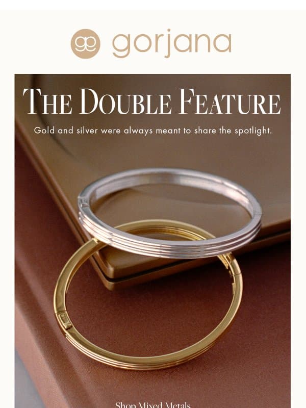 Two leading ladies email from Gorjana