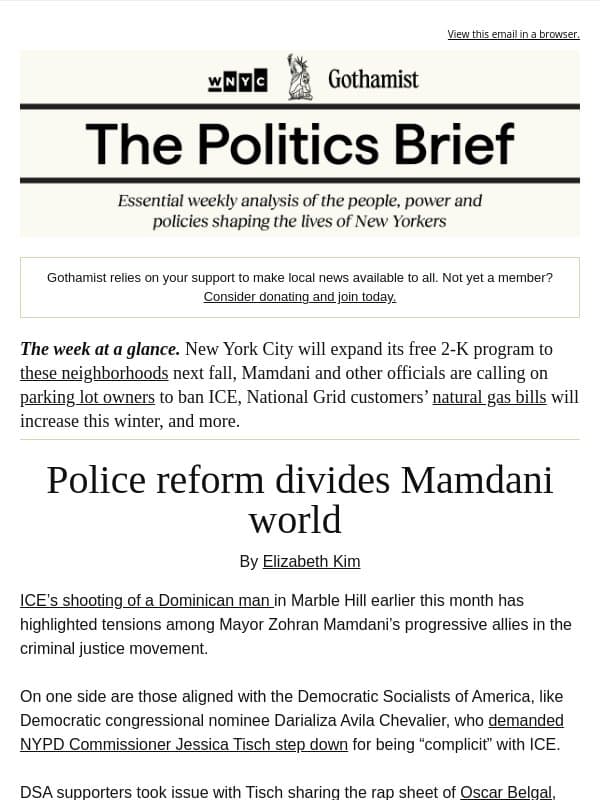 The Mamdani world divide over the NYPD email from Gothamist