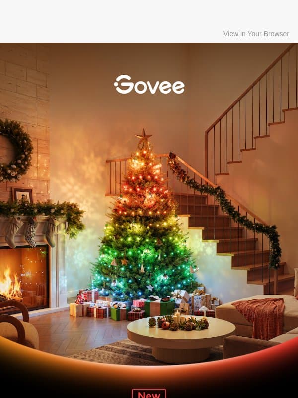🎄New Govee Christmas Lights Are Here email from Govee