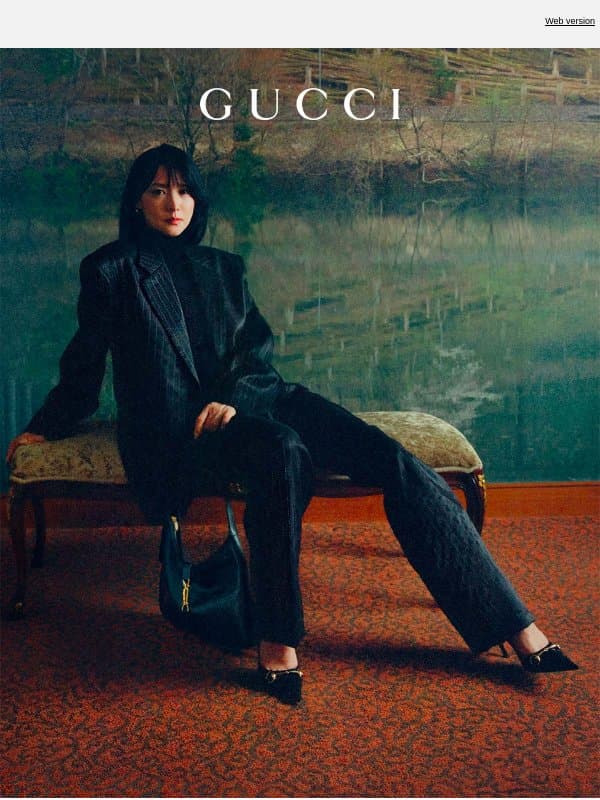 New-Season Shift email from Gucci