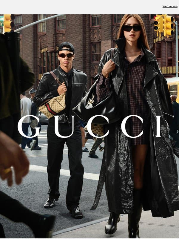 New Now: GucciCore email from Gucci