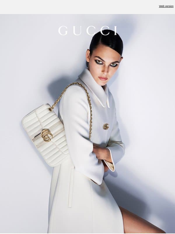 Beauty and the Bag Continues email from Gucci