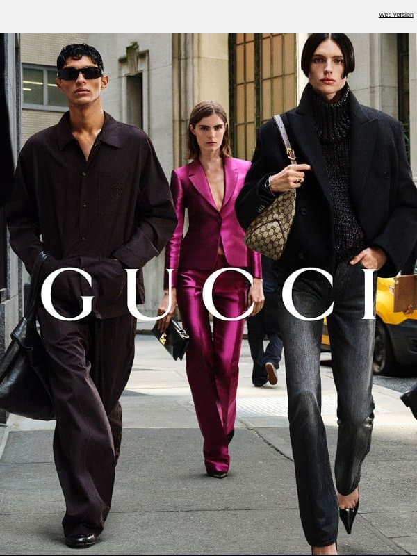 GucciCore Unfolds Across New York email from Gucci