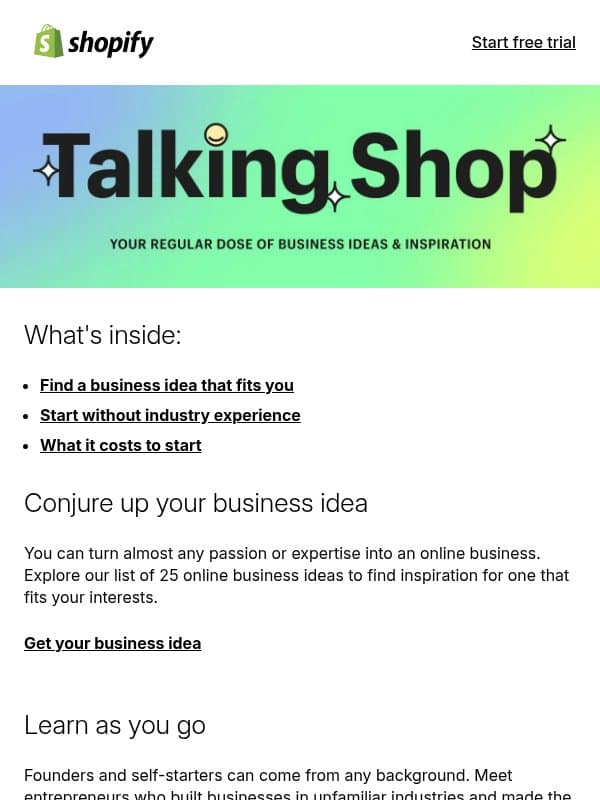 Take the fear out of your first step email from Handshake