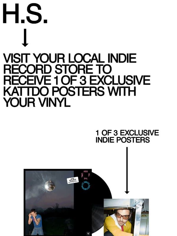Indie Exclusive Poster + Target Pop-Blue Vinyl! email from Harry Styles