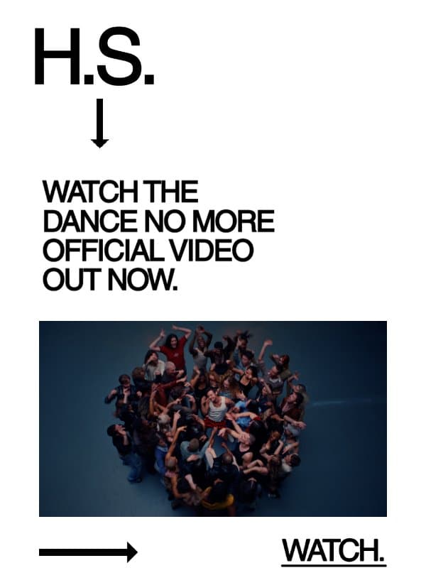 Dance No More Video Out Now email from Harry Styles