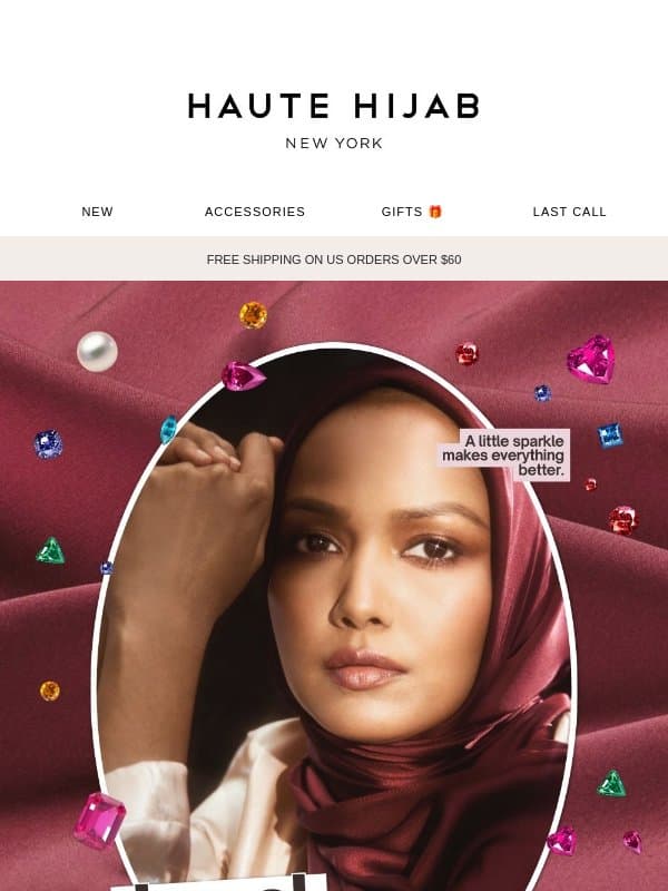 In our jewel tone era 💎 email from Haute Hijab