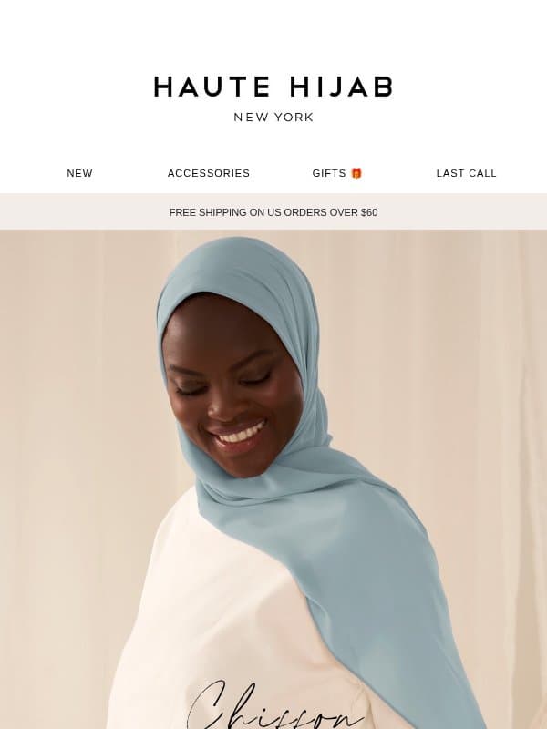 You asked. We restocked. 👀 email from Haute Hijab