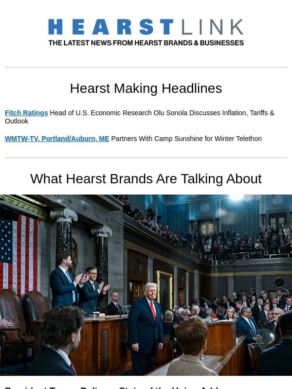 State of the Union Takeaways | Anthropic AI Defense Contract email from Hearst Communications