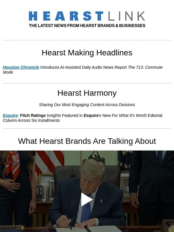 Childhood Vaccine Executive Order l Primary Elections email from Hearst Communications