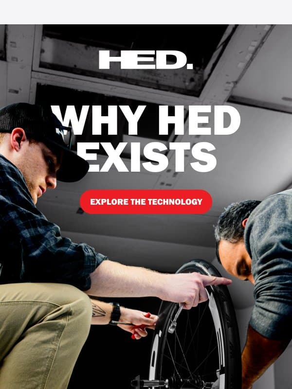 The Story Behind HED Speed email from HED Cycling