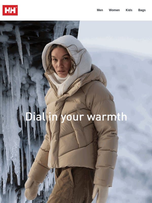 It's toasty in here email from Helly Hansen