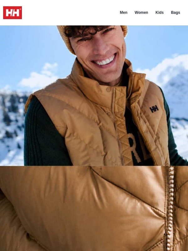 The wait is over. Meet Elmwood. email from Helly Hansen