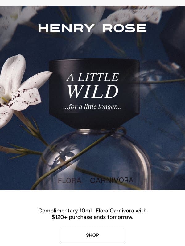 This mini gift…🎁 email from Henry Rose