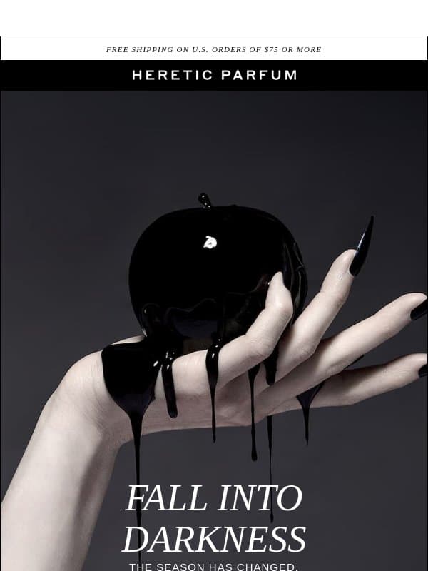 FALL INTO DARKNESS email from Heretic