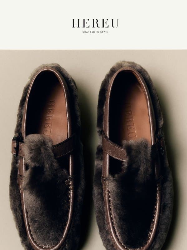 Soft Shearling email from Hereu