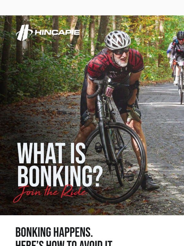 What is Bonking? π΄ email from Hincapie