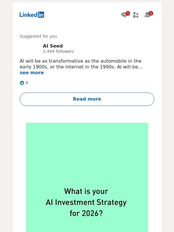 AI Seed recently posted email from HLB HAMT