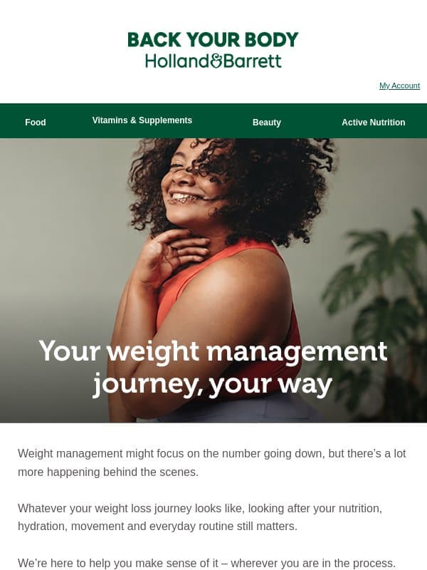 GLP-1 or not, don’t overlook this email from Holland & Barrett