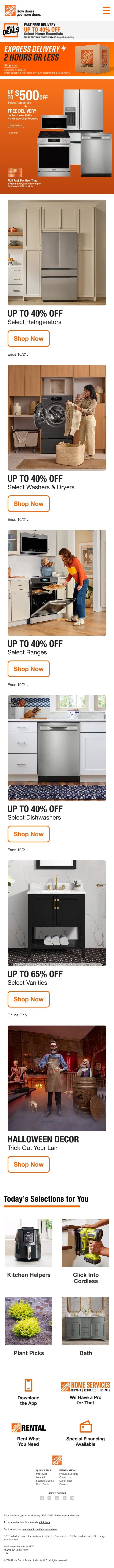 Up to $500 Off ️️✔️ Up to 65% Off ️✔️ email from Home Decorators Collection screenshot
