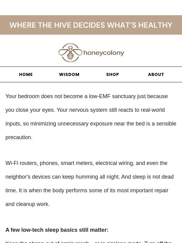 Sleep Deep. Save $. Turn Your Bedroom Into Night Mode. email from Honey Colony