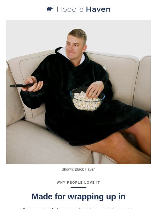 Why people love their Haven email from Hoodie Haven