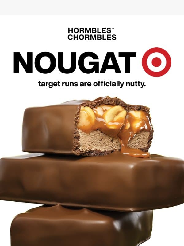 chewy gooey all over target email from HORMBLES CHORMBLES