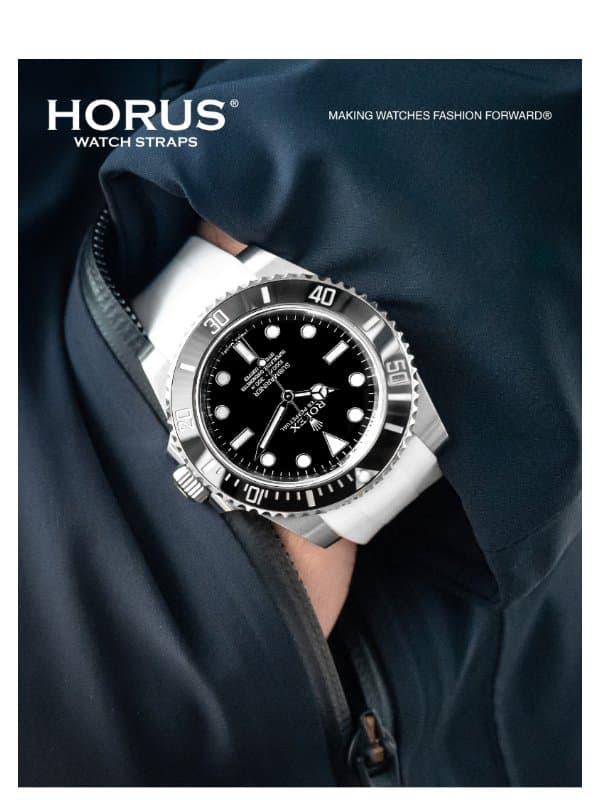 Who Said You Can't Wear White After Labor Day? email from Horus Watch Straps