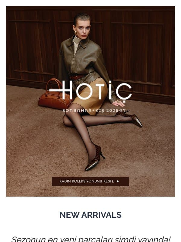 New Now Yayında: İlk Sen Keşfet! email from Hotiç