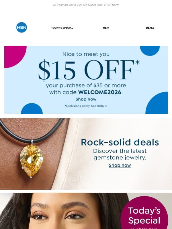 Rock a Chaco Canyon Deal Your Way email from HSN