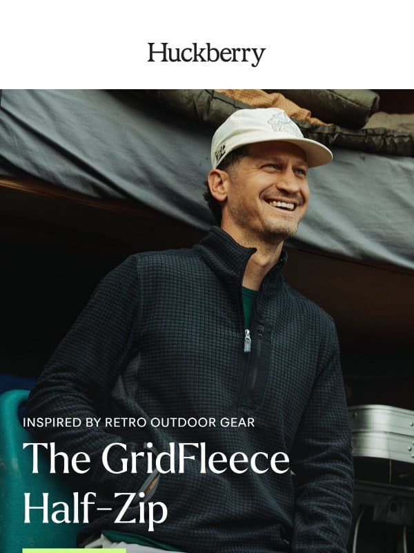 Keeps You Warm. Won’t Weigh You Down. email from Huckberry