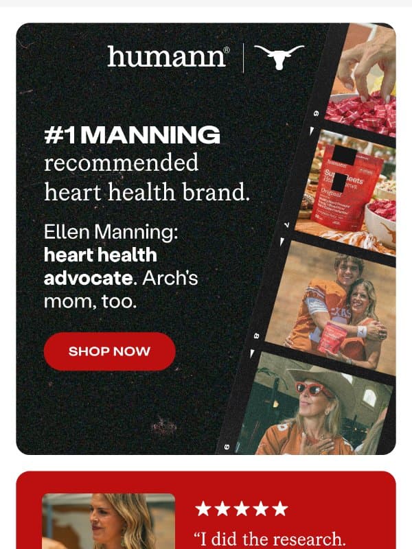 Why Ellen Manning trusts Humann SuperBeets®. email from HumanN