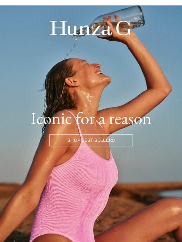 One size. Every body. Discover yours. email from Hunza G