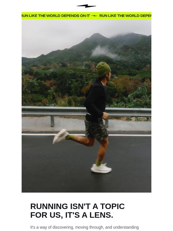 Movement Shapes the Way We Think, Design, and Build email from Hylo Athletics