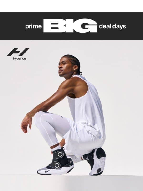 Step into Prime Day savings 🔥 email from Hyperice